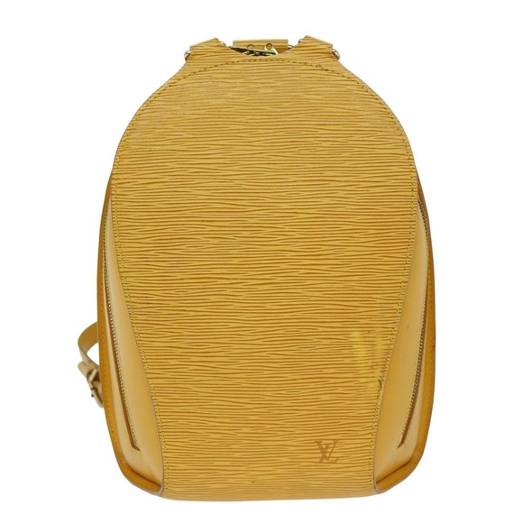 LOUIS VUITTON Epi Mabillon Backpack Yellow M52239 LV Auth ep4521 - Picture 13 of 16